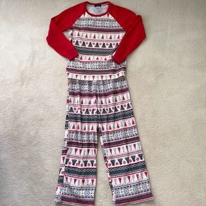 Fleece Winter 2-Piece Pajama Set